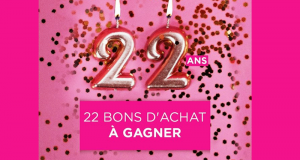 22 bons d'achat Planet Sushi de 22 euros offerts