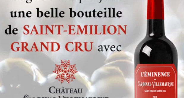 30 bouteilles de vin offertes