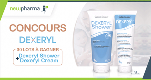 30 duos de produits de soin Dexeryl offerts