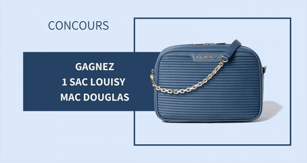5 sacs Louisy de Mac Douglas offerts