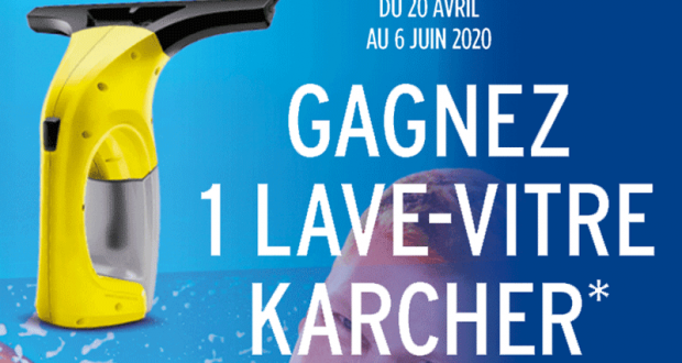 50 laves-vitres KARCHER offerts