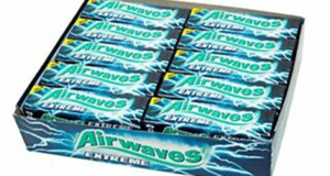 60 Paquets de Chewing-gum Airwaves Extrême à tester