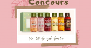 Lot de 6 gels douche Yves Rocher offert