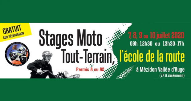 Stage gratuit de moto tout-terrain