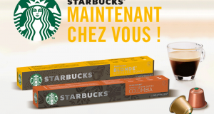 Testez une gamme de cafés STARBUCKS By Nespresso