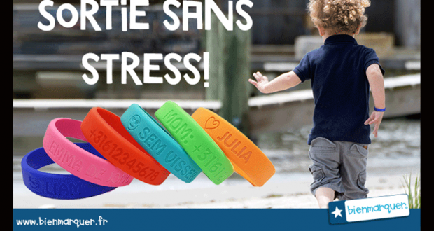 10 bracelets S.O.S. personnalisés offerts