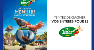 10 lots de 4 entrées pour le parc Astérix offerts