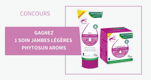 10 soins jambes légères Phytosun Aroms offerts