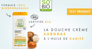 100 Crème de Douche à l'huile de Karité SO’BiO étic à tester