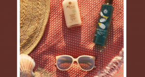 2 lots de 9 produits Yves Rocher + paire de lunettes de soleil