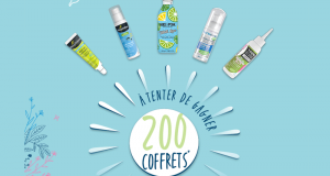 200 coffrets de 5 produits de soins offerts