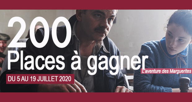 200 places de cinéma pour le film L'aventure des Marguerite