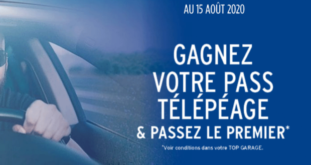 210 pass télépéages de 3 mois offerts