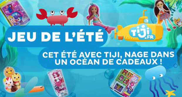 25 lots offerts - TiJi - Jeu de l'été ! - Gulli