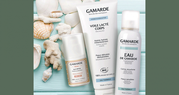 3 lots de 3 produits de soins Gamarde offerts