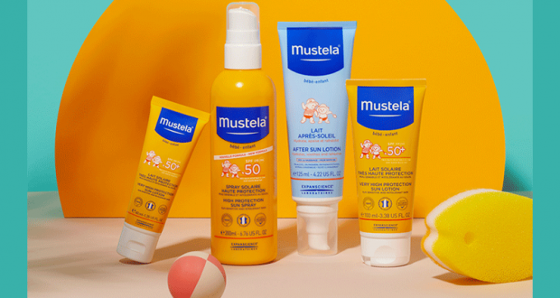 3 lots de produits solaires Mustela offerts