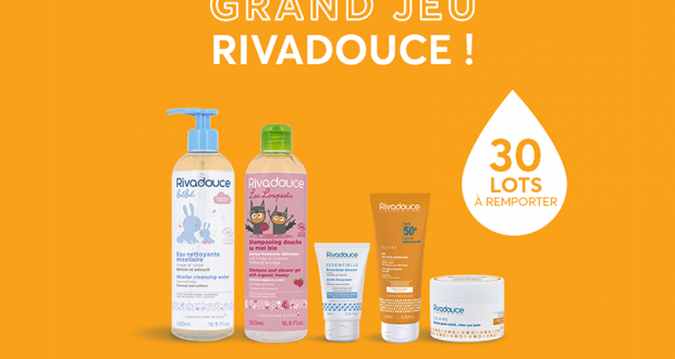 30 lots de soins Rivadouce offerts