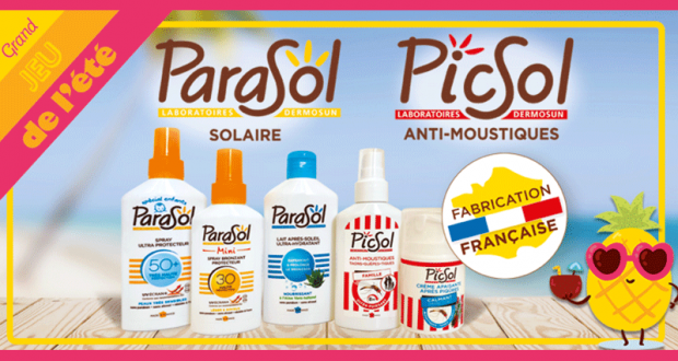 45 Lots de 5 produits Dermosun offerts