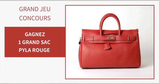 5 grands sacs Pyla rouge Mac Douglas offerts