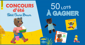 50 lots de livres et figurines Petit Ours brun offerts