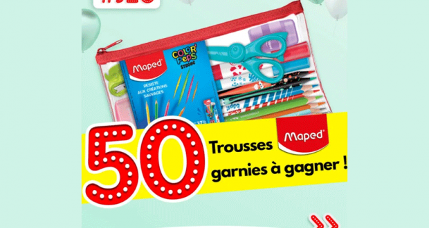 50 trousses garnies Maped offertes