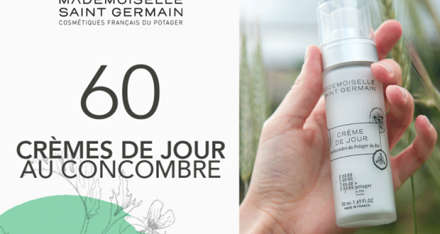 60 crème de jour de Mademoiselle Saint Germain à tester