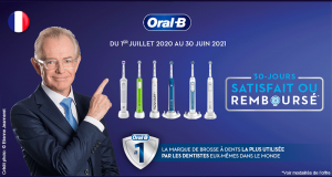 Brosse à Dents Electrique Oral B Satisfait ou 100% Remboursé