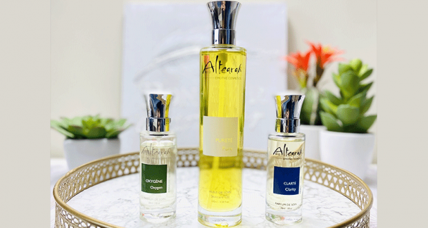 Lot comportant 1 parfum de soin Altéarah + 1 huile corps