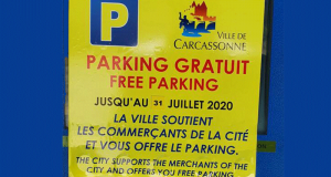 Stationnement gratuit à Carcassonne jusqu'au 31 Juillet