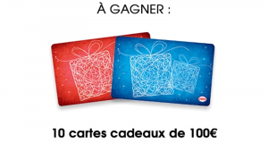 10 cartes cadeaux Cora de 100€ offertes