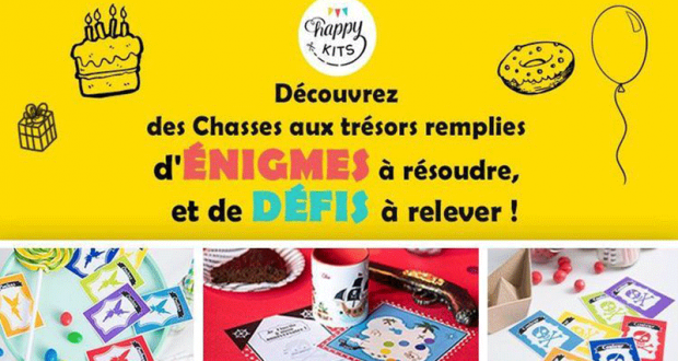 10 kits Pack anniversaire au choix offerts