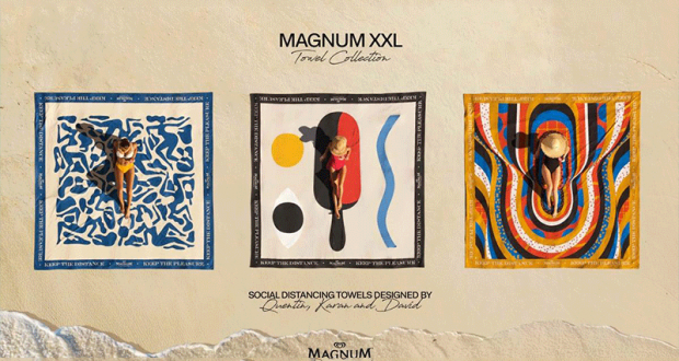10 serviettes de plage Magnum XXL offertes