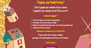 12 box composées de produits Paulette offertes