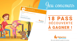 18 lots de 3h de baby-sitting offerts