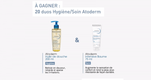 20 lots de 2 soins Bioderma offerts