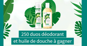 250 duos dédorant et huile de douche Dove offerts