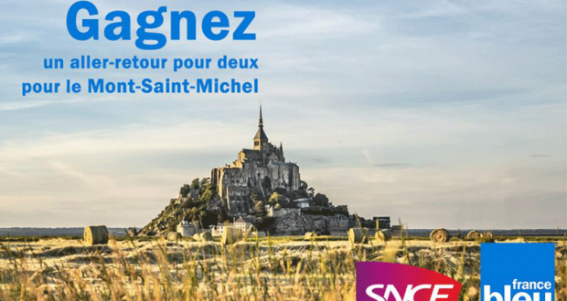 30 A-R pour 2 personnes pour le Mont-Saint-Michel à gagner