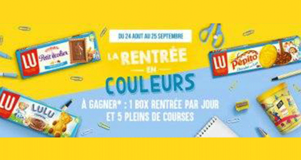 33 boxes Rentrée offertes