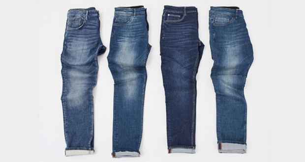 4 pantalons jean offerts