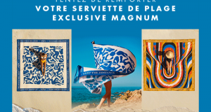 40 serviettes de plage Magnum XXL offertes
