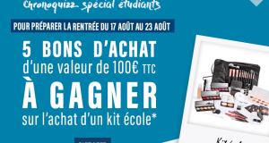 5 bons d’achats Peggy Sage de 100€ offerts