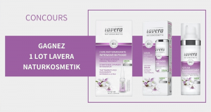 5 lots de 3 produits de soins Lavera offerts