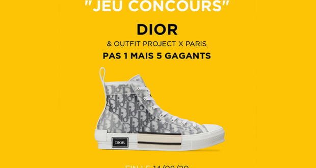 5 paires de chaussures Project X Paris - Dior offertes