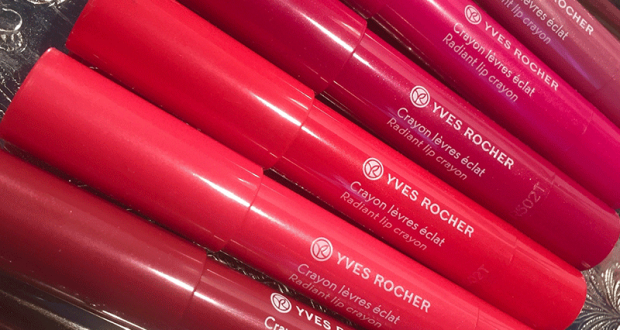 50 crayons à Lèvres Le Brillant d’Yves Rocher offerts