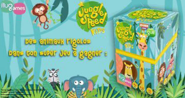50 jeux de société Jungle Speed Kids offerts