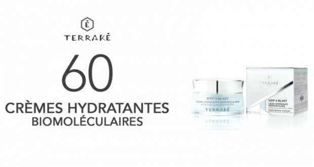 60 Crèmes Hydratantes Biomoléculaires de TERRAKÉ à tester