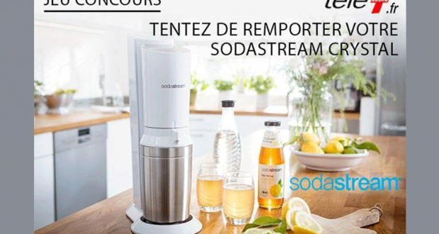 8 appareils à soda Sodastream offerts