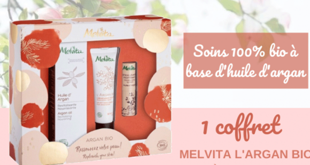 Coffret Melvita L'Argan en édition limitée offert