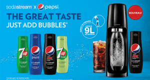 Concentrés Sodastream x Pepsi à tester