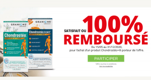 Laboratoire Granions Chondrostéo Articulations 100% Remboursé